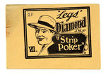 "LEGS DIAMOND" GANGSTER 8-PAGER.