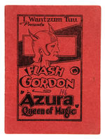 "FLASH GORDON - AZURA QUEEN OF MAGIC" 16-PAGER.