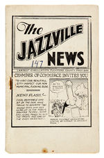 "THE JAZZVILLE NEWS" 16-PAGER.