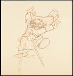 DONALD DUCK AS A MUSKETEER PENCIL DRAWINGS.