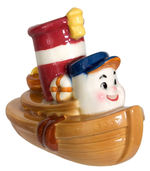 DISNEY'S LITTLE TOOT RARE CERAMIC PLANTER BY SHAW.