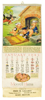 "MORRELL'S WALT DISNEY CALENDAR" CUSTOMER VARIETY.