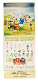 "MORRELL'S WALT DISNEY CALENDAR" CUSTOMER VARIETY.