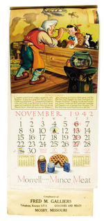 "MORRELL'S WALT DISNEY CALENDAR" CUSTOMER VARIETY.