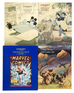 SOTHEBY'S (LARGELY ANIMATION AND COMIC ART) CATALOGUE LOT.