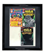"WHAT IF..." #50 COMIC BOOK PROOF DISPLAY.