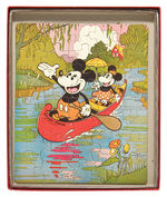 "MICKEY MOUSE PICTURE PUZZLES WITH TRAYS" RARE BOXED SET.