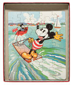 "MICKEY MOUSE PICTURE PUZZLES WITH TRAYS" RARE BOXED SET.