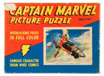 "CAPTAIN MARVEL PICTURE PUZZLE."