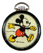 MICKEY MOUSE RARE "LAPEL" INGERSOLL POCKET WATCH.