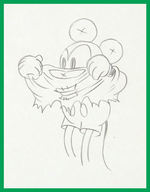 MICKEY'S MELLERDRAMMER PRODUCTION DRAWING SEQUENCE FEATURING MICKEY MOUSE.