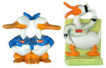 LONG-BILLED DONALD DUCK TOOTHBRUSH HOLDER PAIR.