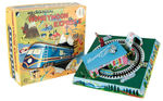 "MARX MECHANICAL HONEYMOON EXPRESS" BOXED TOY.