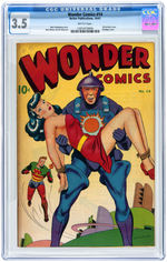 "WONDER COMICS" #14 OCTOBER 1947 CGC 3.5 VG-.