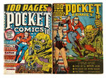 "POCKET COMICS" PAIR.