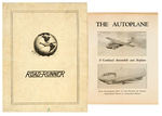 “THE AUTOPLANE A COMBINED AUTOMOBILE AND AIRPLANE” EXTENSIVE INVENTORS LOT INC. PATENT.