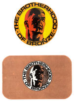 "BROTHERHOOD OF THE BRONZE" DOC SAVAGE CLUB MEMBERSHIP KIT WITH BUTTON.