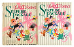 "WALT DISNEY'S SURPRISE PACKAGE" GIANT GOLDEN BOOK WITH DUST JACKET.