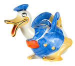 "WADEHEATH ENGLAND" FIGURAL DONALD DUCK CREAMER.