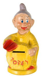 "DOPEY" FIGURAL BANK BY CROWN.