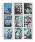 BATMAN TOPPS CARD SETS.