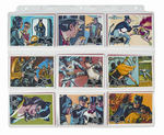 BATMAN TOPPS CARD SETS.