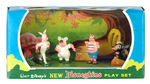 MARX SECOND SERIES DISNEYKINS PLAY SET.