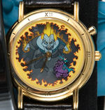 "DISNEY VILLAINS" HADES FROM HERCULES LIMITED EDITION FROM FOSSIL WATCH SET.