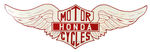 "HONDA MOTORCYCLES" WOOD SIGN.