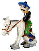 PICADOR ON HORSEBACK FROM FERDINAND LARGE FIGURINE BY BRAYTON LAGUNA.