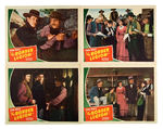 ROY ROGERS "THE BORDER LEGION" LOBBY CARD SET.