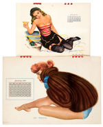 “ESQUIRE” PIN-UP CALENDAR TRIO.