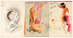 K.O. MUNSON “ARTIST’S SKETCH PAD” PIN-UP CALENDAR PAIR.