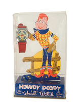 "HOWDY DOODY WRIST WATCH" WITH DIE-CUT DISPLAY.