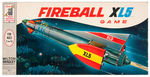 "FIREBALL XL5" GAME BY MILTON BRADLEY FROM 1964.