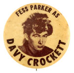 FESS PARKER AS DAVY CROCKETT FROM HAKE COLLECTION AND CPB.