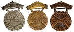 "WINCHESTER JUNIOR RIFLE CORPS" COMPLETE MEDAL SET CIRCA 1912.