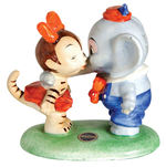 "ELMER ELEPHANT AND TILLIE TIGER GOEBEL FIGURINE.