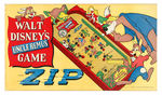 "UNCLE REMUS" BOXED "ZIP" BAGATELLE GAME.