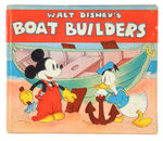 "WALT DISNEY'S BOAT BUILDERS" HARDCOVER.