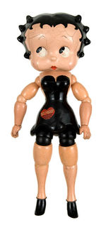 "BETTY BOOP" JOINTED WOOD AND COMPOSITION DOLL.