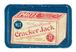 "CRACKER JACK" MINIATURE EARLY LITHO TIN TRAY.