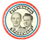 "STEVENSON/SPARKMAN" GRAPHIC 3.5" JUGATE FROM 1952 HAKE #9.