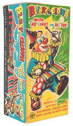 "BLINKY THE CLOWN" BOXED BATTERY OPERATED TOY.