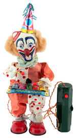 "BLINKY THE CLOWN" BOXED BATTERY OPERATED TOY.