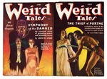 "WEIRD TALES" PULP PAIR.