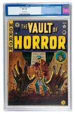 "THE VAULT OF HORROR"  #15 OCT.-NOV., 1950 CGC 8.5 OFF-WHITE PAGES.