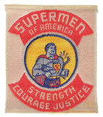 SUPERMAN RARE EARLY CLUB MEMBER'S PATCH.