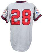 “TOLEDO MUD HENS” 1983 OFFICIAL PLAYER’S JERSEY #28.