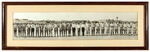 AMERICAN CHAIN CO. INDUSTRIAL LEAGUE 1920s FRAMED PANORAMIC TEAM PHOTO.